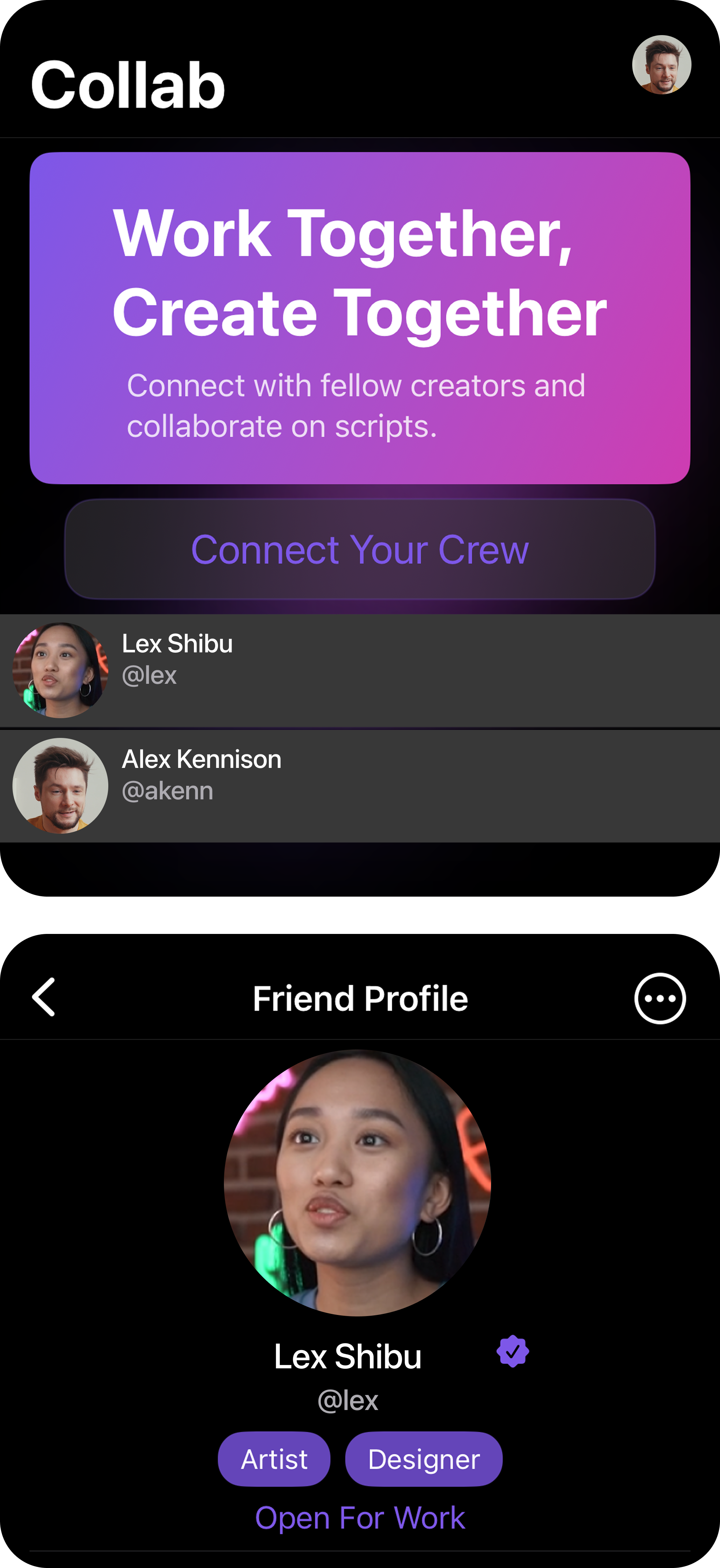 Collaboration Feature